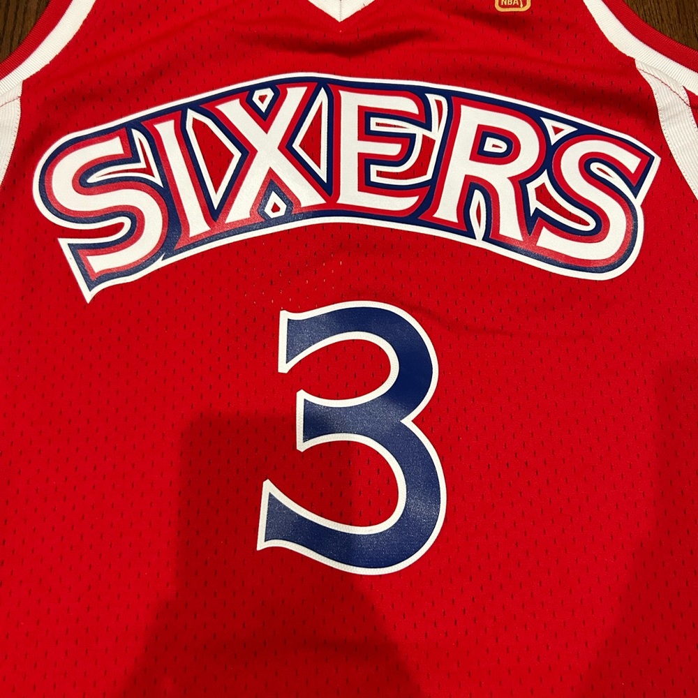 Sixers Allen Iverson Jersey